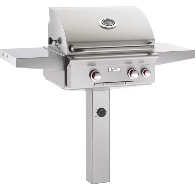 American Outdoor Grill 24" Post/Patio Mount Grill "T/L" Series