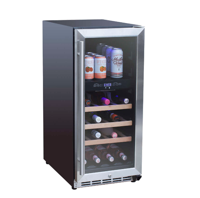 True Flame Direct Outdoor Wine Cooler 15"