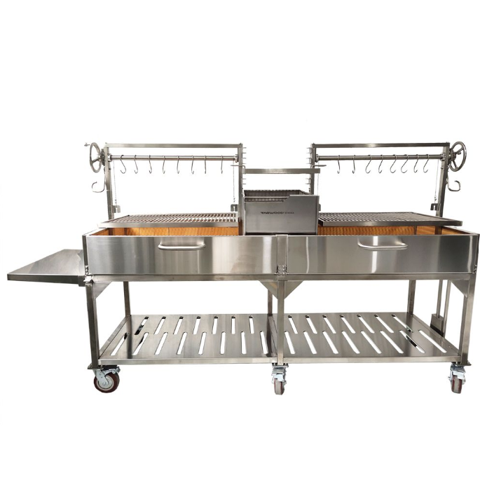 Tagwood XL Santa Maria Style Grill - Stainless Steel