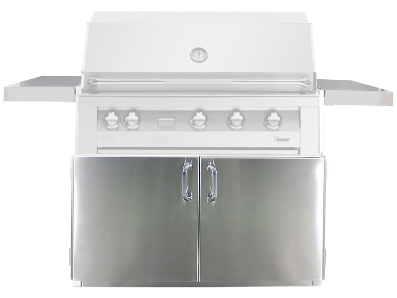 Vintage 42" Freestanding Grill Cart