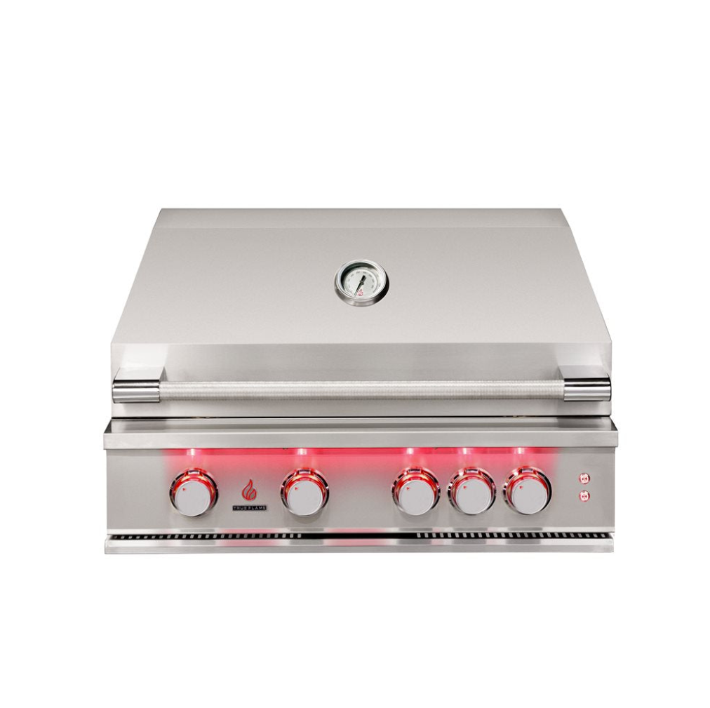 True Flame 32″ 4-Burner Built-In Gas Grill