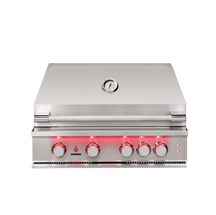 True Flame 32″ 4-Burner Built-In Gas Grill