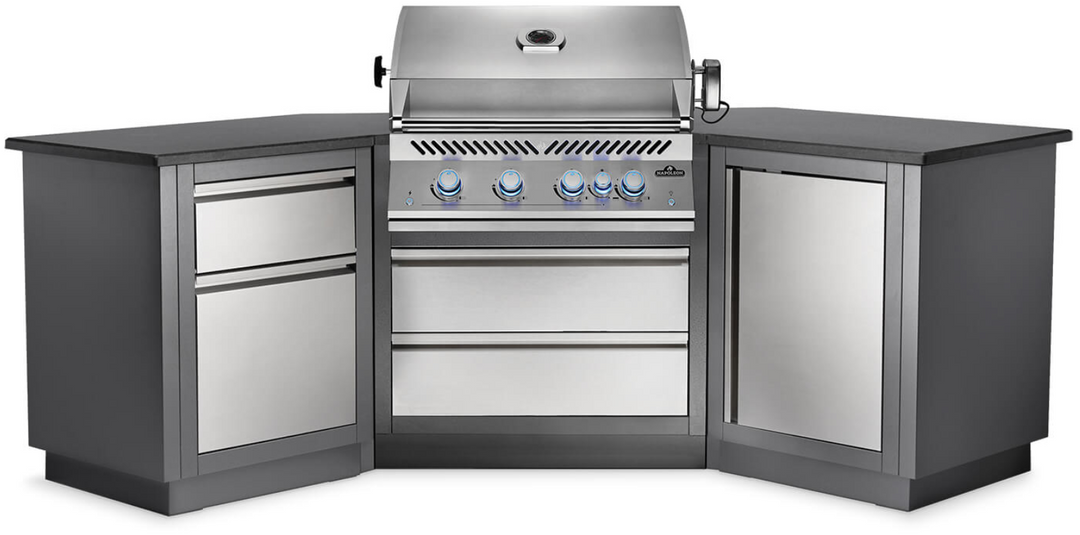 Napoleon OASIS™ 200 Modular Outdoor Kitchen Island Kit with 700 Series 32" Gas Grill