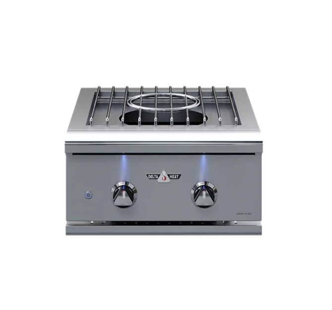 Delta Heat Power Burner - Stainless Steel