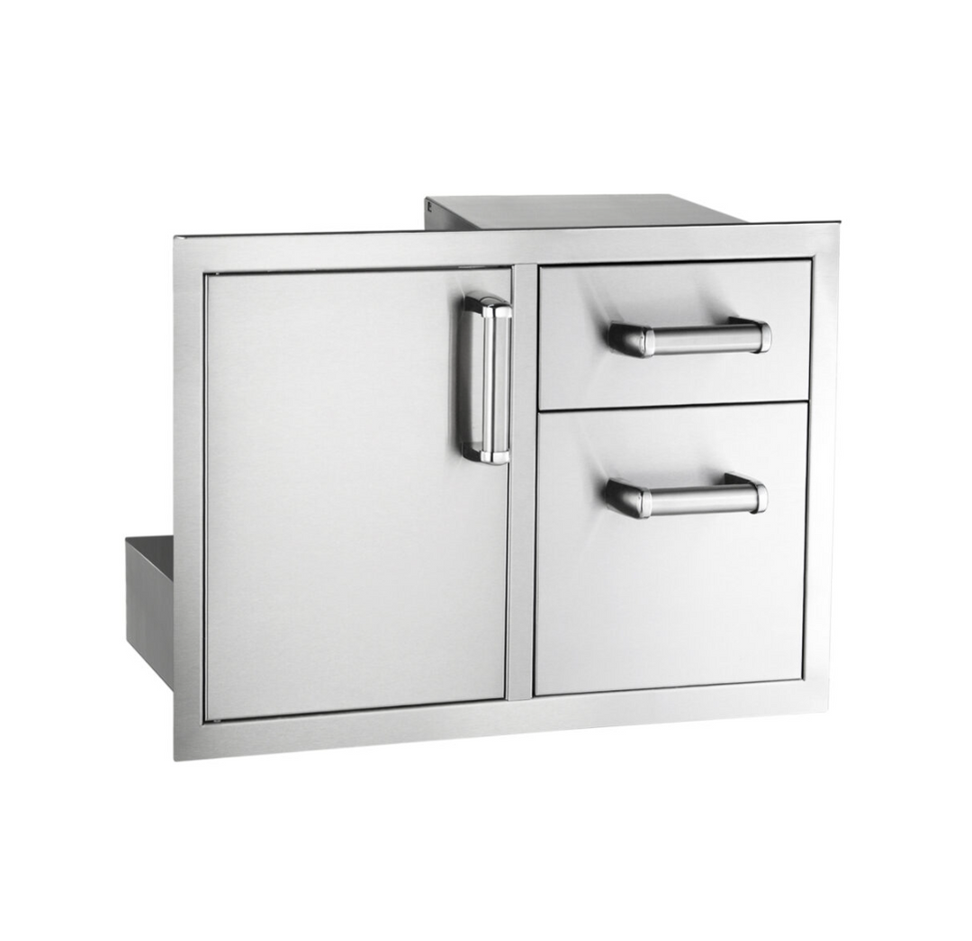 Fire Magic Flush Access Door/Drawer Combo