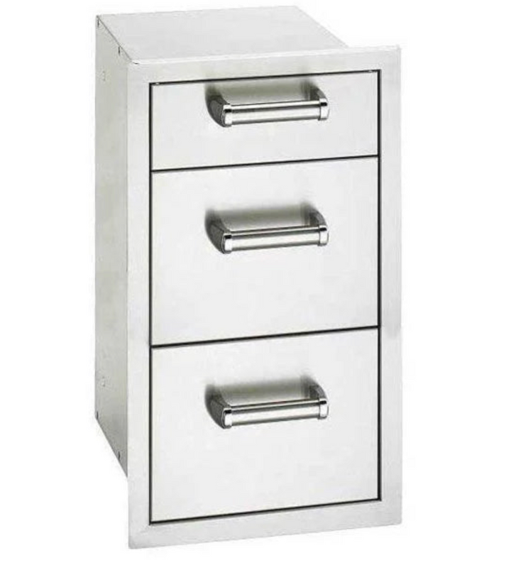 Fire Magic Electric Grill Island Bundle with Triple Drawer