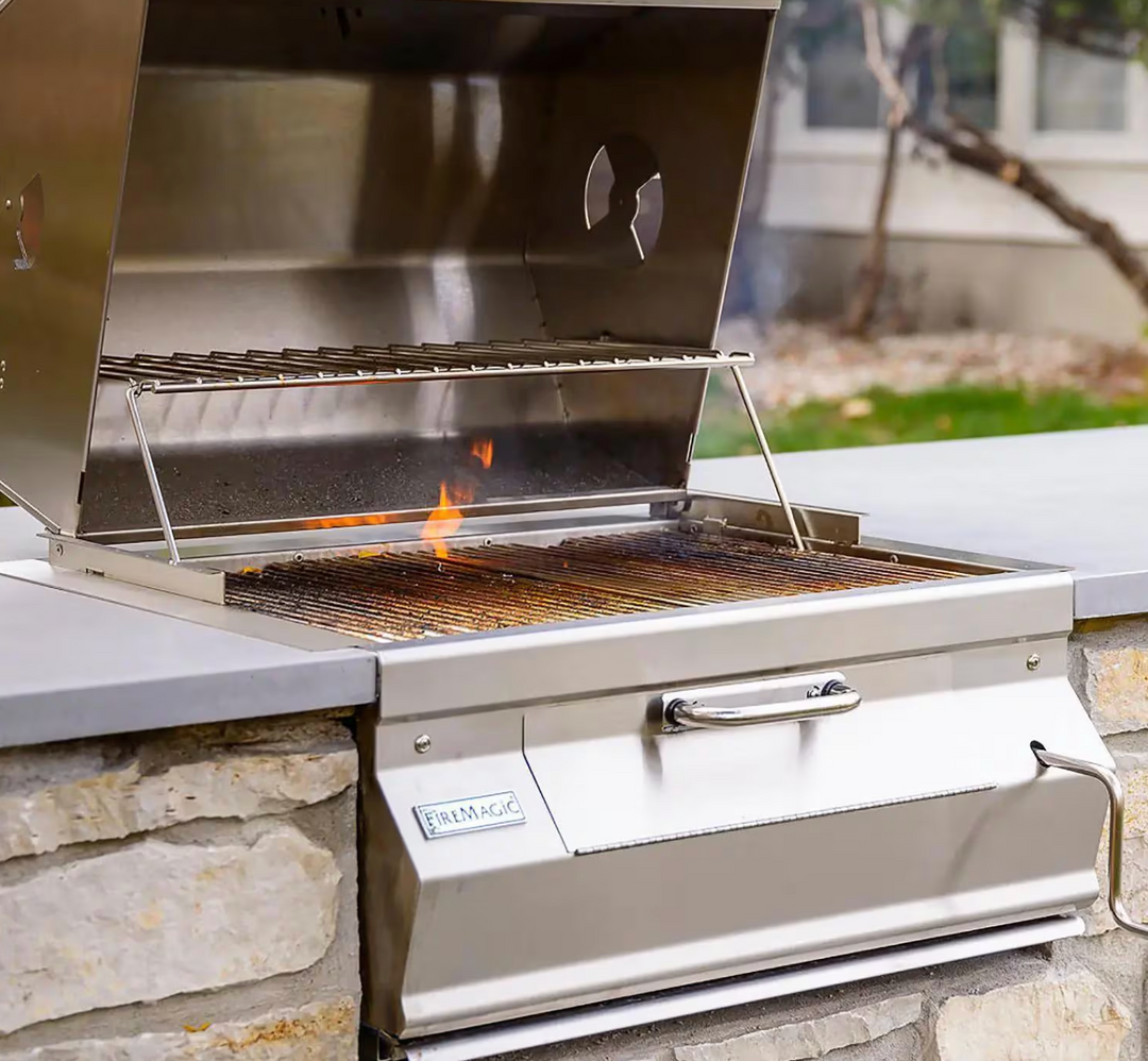 Fire Magic 24" Built-In Charcoal Grill