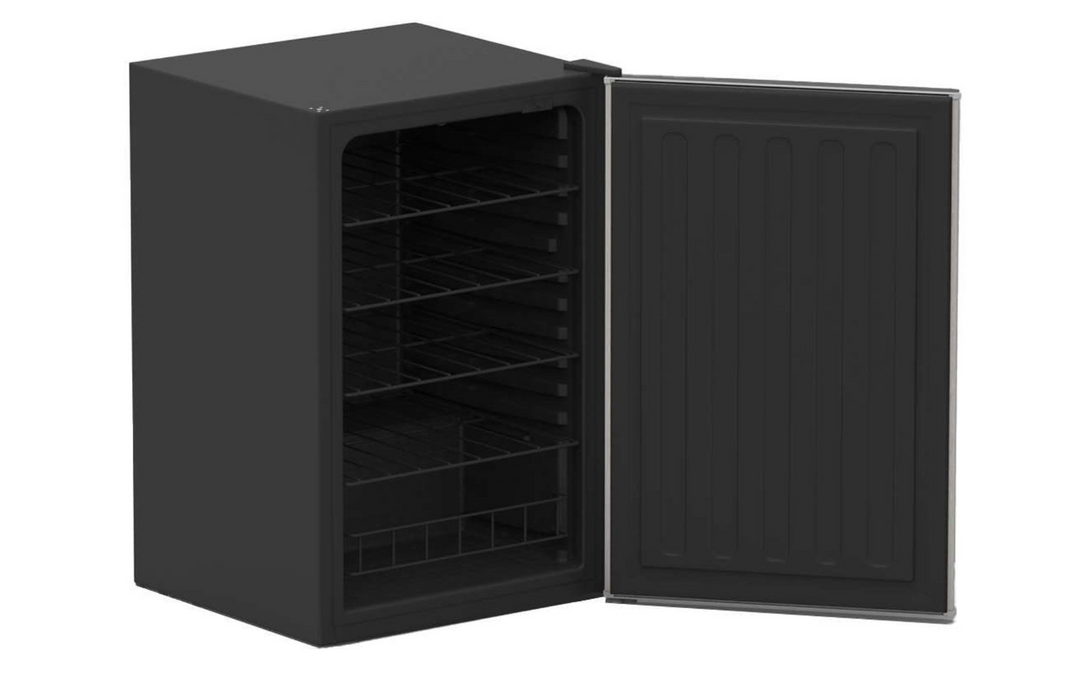 True Flame 22″ Deluxe Outdoor Rated Refrigerator - Handle on Left