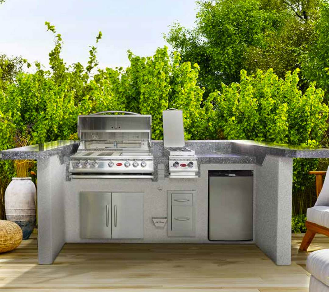 Cal Flame Platinum Series "La Jolla" BBQ Island