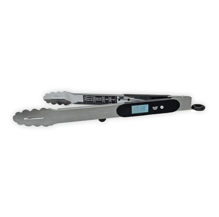 TempTong Tongs Plus Thermometer – Stainless Steel BBQ Tool