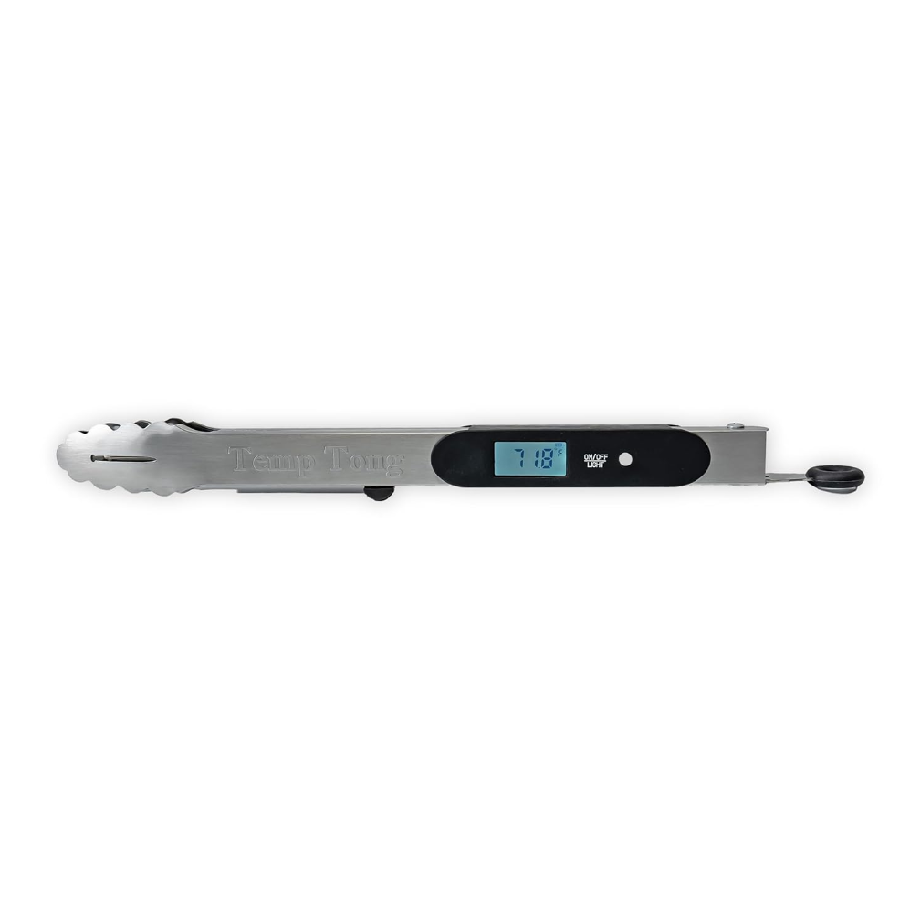 TempTong Tongs Plus Thermometer – Stainless Steel BBQ Tool