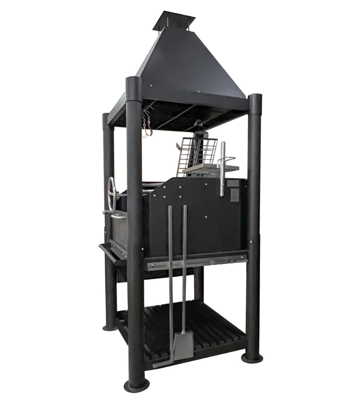 Tagwood "The Beast" Santa Maria Style Grill - Black