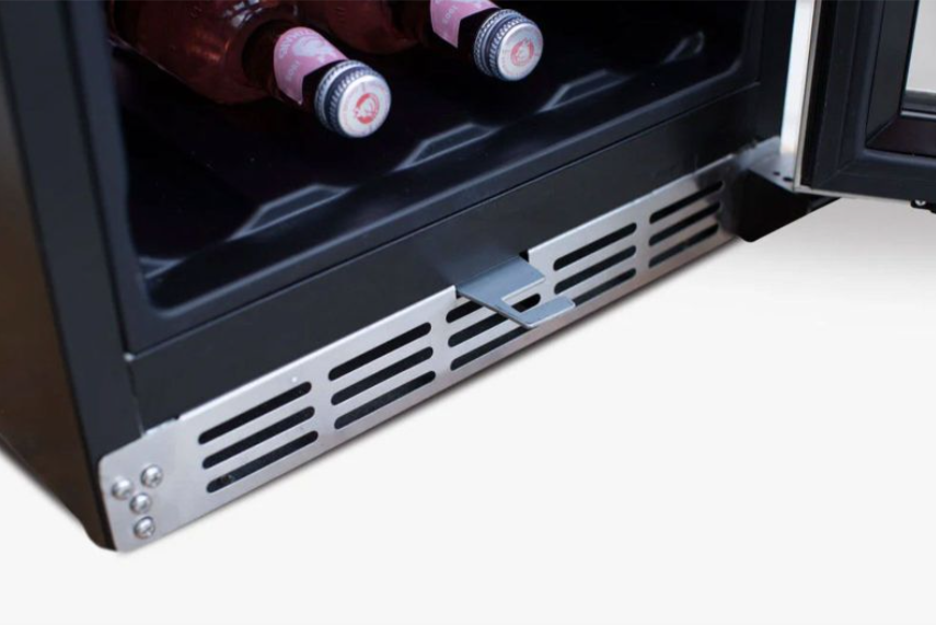 True Flame 15″ Outdoor Rated Refrigerator – Glass Door