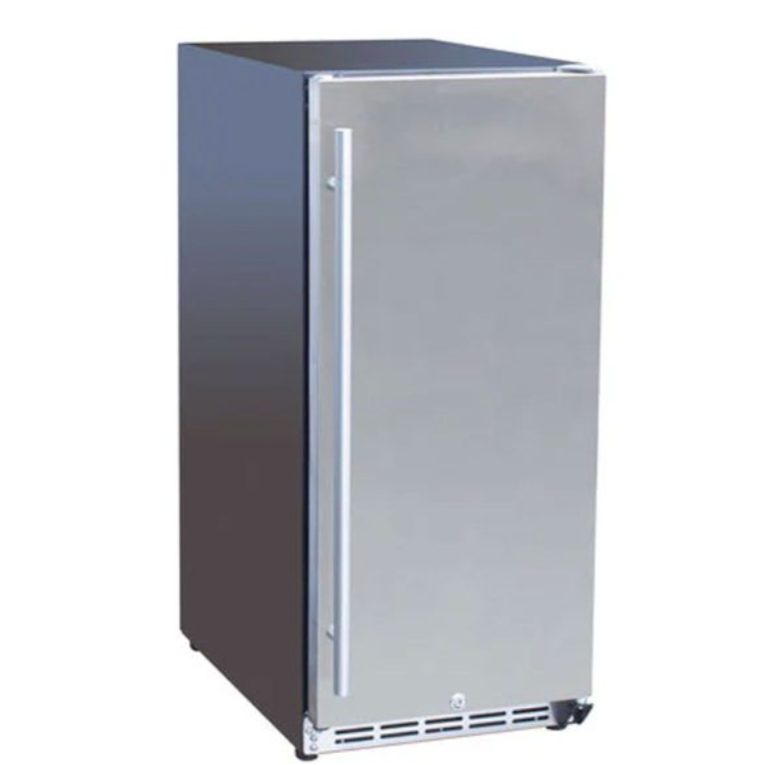 True Flame 15″ Outdoor Refrigerator – 3.2 cu ft (Stainless Steel Door & Handle)
