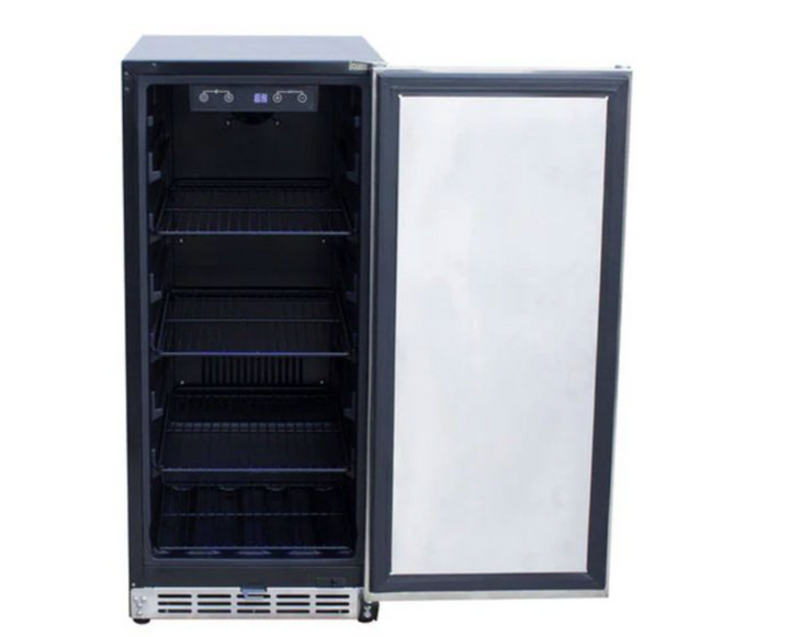 True Flame 15″ Outdoor Refrigerator – 3.2 cu ft (Stainless Steel Door & Handle)