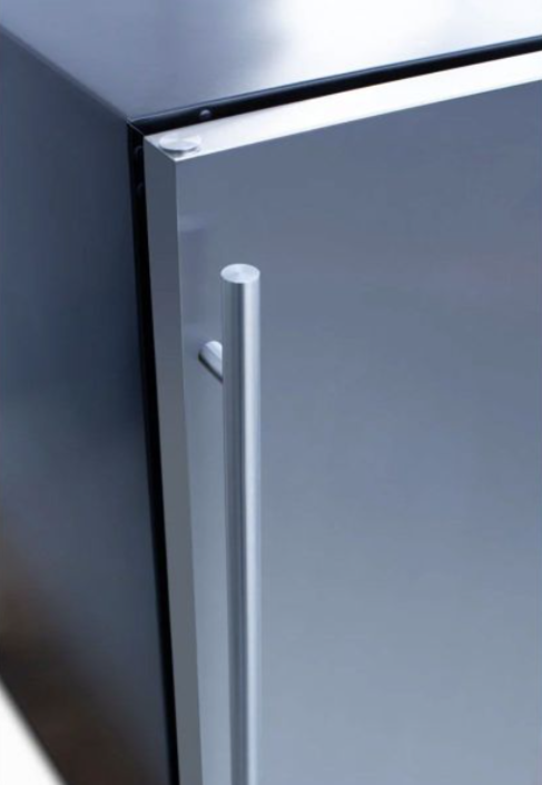 True Flame 15″ Outdoor Refrigerator – 3.2 cu ft (Stainless Steel Door & Handle)