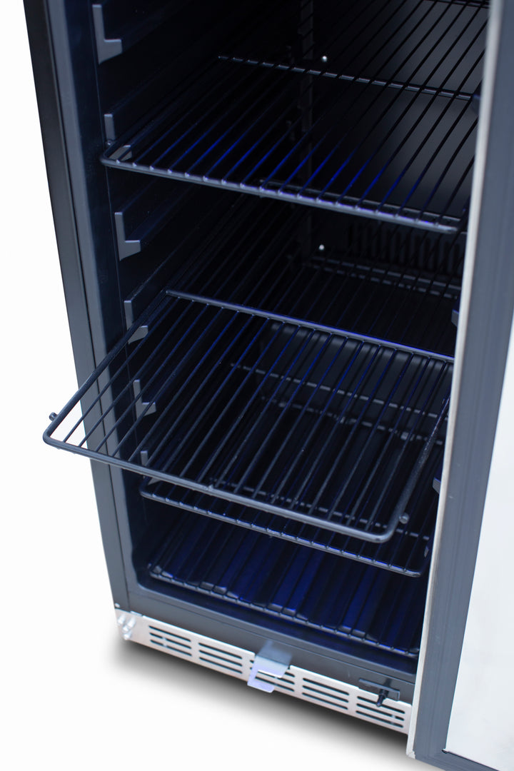 True Flame 15″ Outdoor Refrigerator – 3.2 cu ft (Stainless Steel Door & Handle)