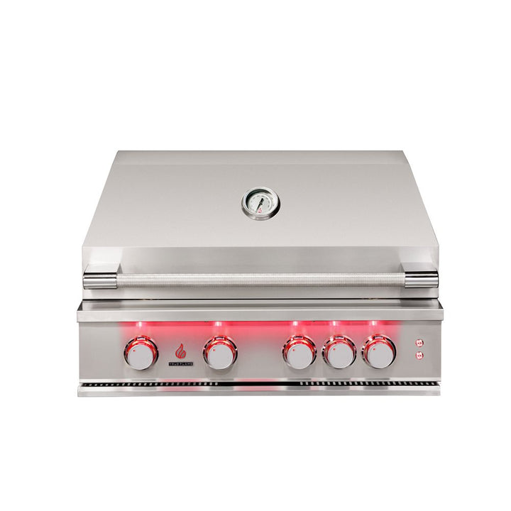 True Flame 32″ 4-Burner Built-In Gas Grill