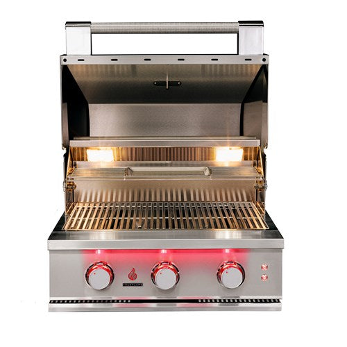 True Flame 25″ 3-Burner Built-In Gas Grill