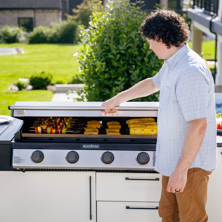 Blackstone 36” Drop-In SS Griddle with Hood - Propane Ready