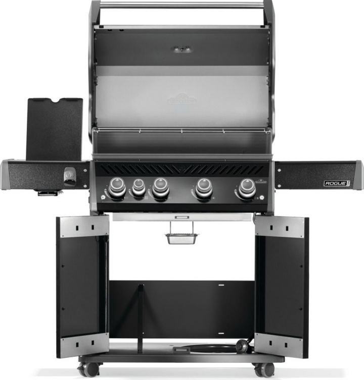 Napoleon Rogue® PRO 525 with Premium Black Finish & Infrared Side Burner