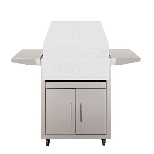 True Flame 25″ 3-Burner Gas Grill with Deluxe Cart