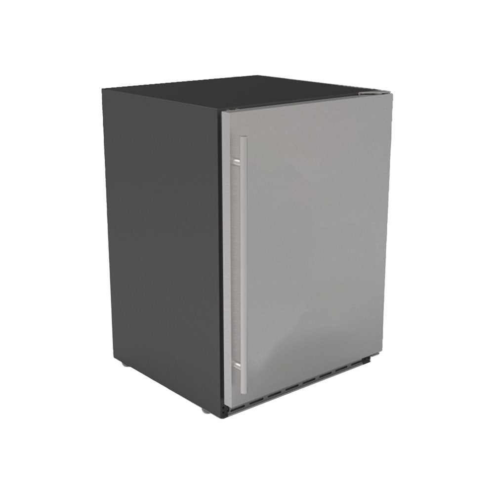 True Flame 24″ Outdoor Rated Refrigerator – Right-Hinge SS Door
