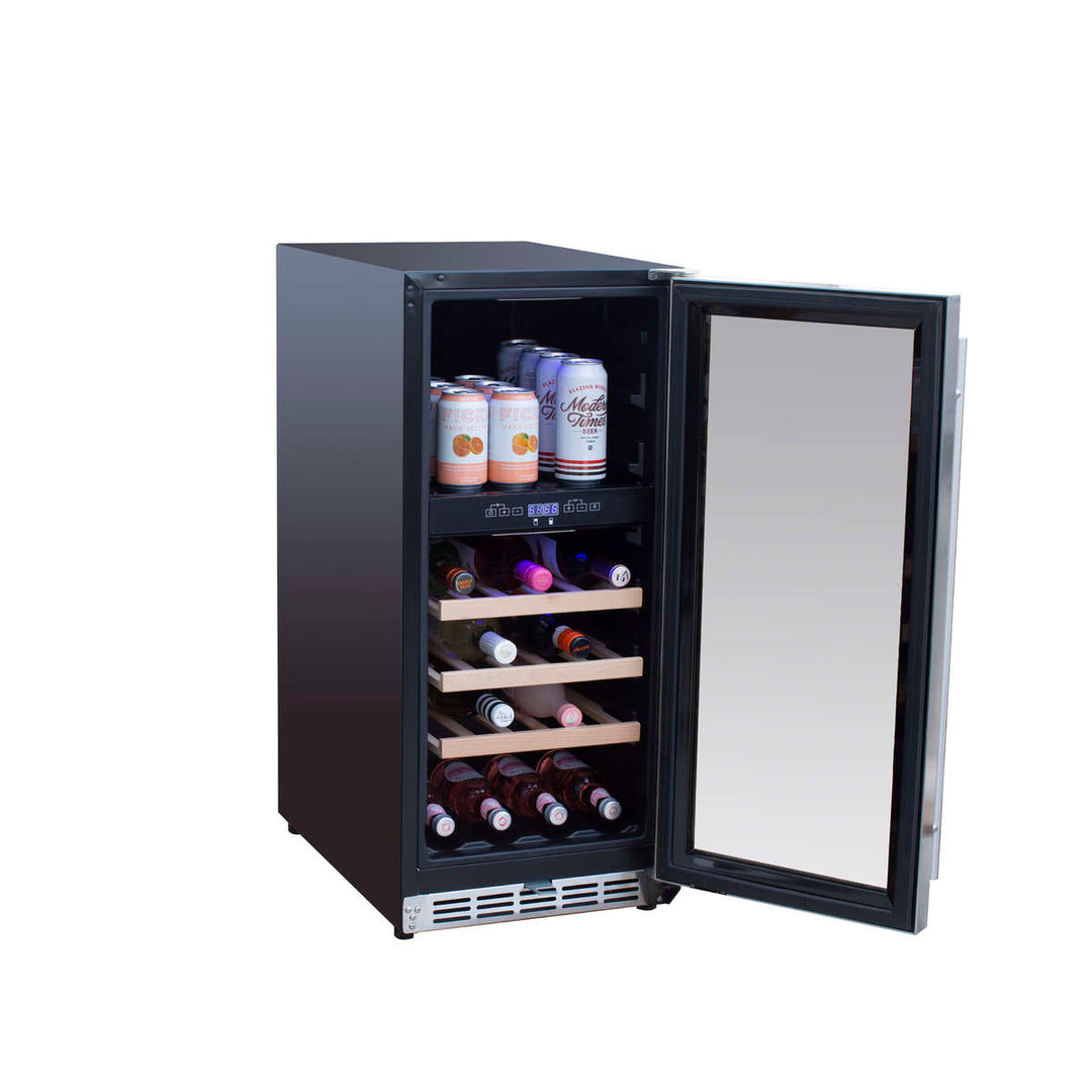 True Flame Direct Outdoor Wine Cooler 15"