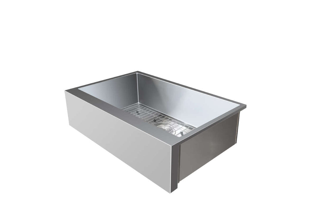 True Flame 32" Outdoor Rated Farmhouse Sink Package