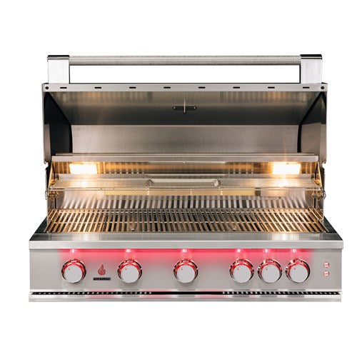 True Flame 40″ 5-Burner Built-In Gas Grill