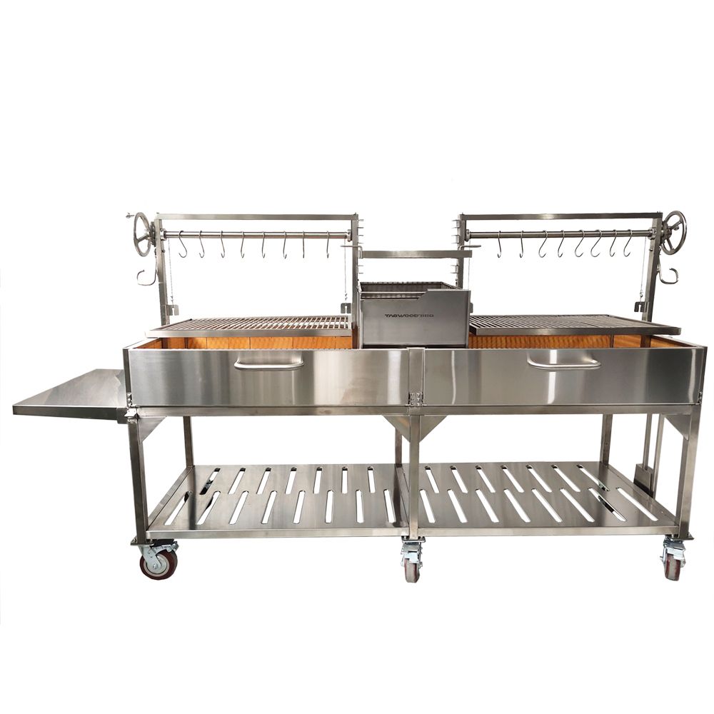 Tagwood XL Santa Maria Style Grill - Stainless Steel