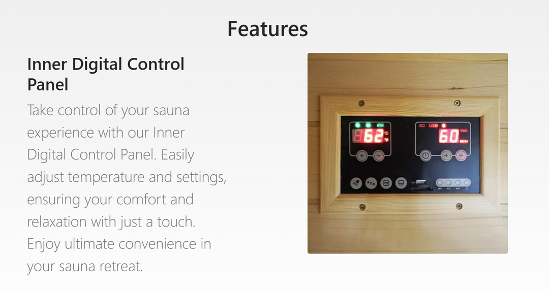 Harmony 3 Sauna