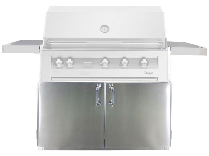 Vintage 42" Freestanding Grill Cart