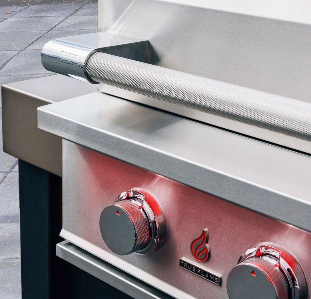True Flame 25″ 3-Burner Gas Grill with Deluxe Cart