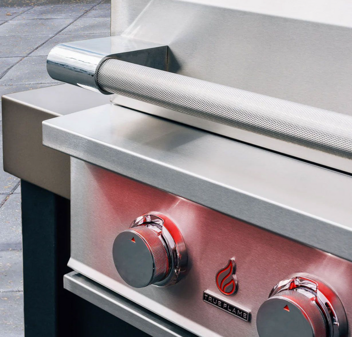 True Flame 25″ 3-Burner Gas Grill with Deluxe Cart