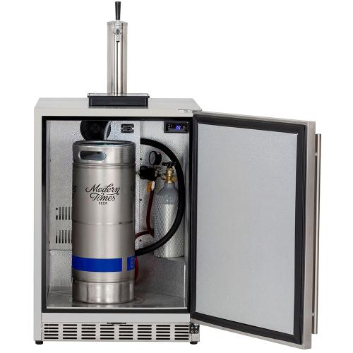 True Flame 24" Kegerator (Single-Tap)