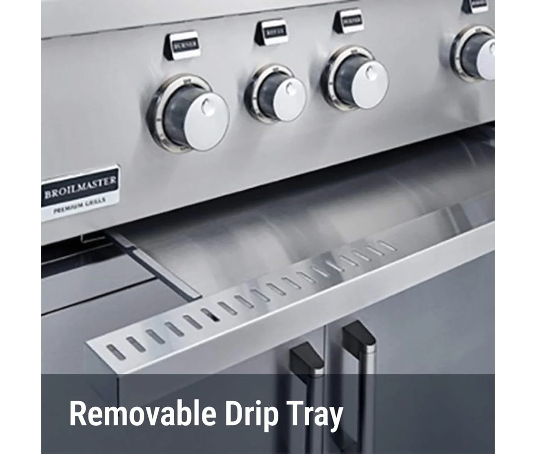 Broilmaster B-Series 32" Fully Loaded Stainless Steel Portable Gas Grill