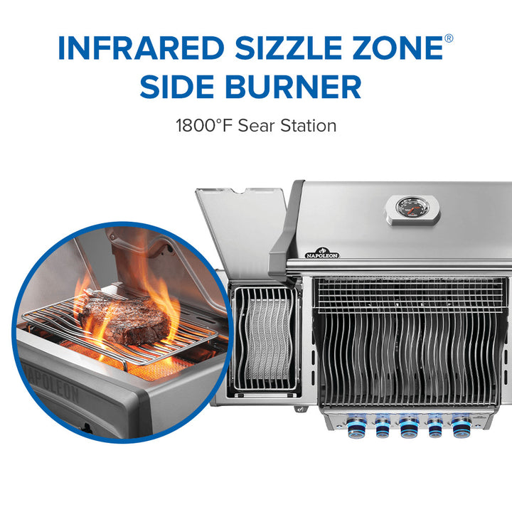 Napoleon Rogue® PRO-S 425 RSIB with Infrared Side and Rear Burner