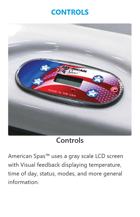 American Spas 6-Person Lounger with 100 Jets