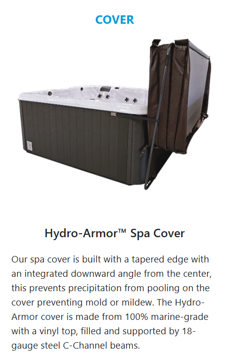American Spas 6-Person Lounger with 45 Jets