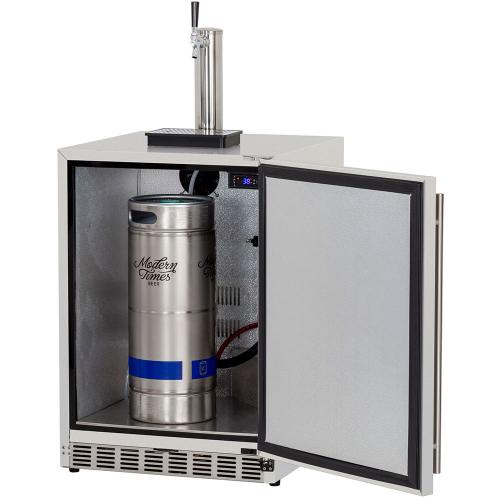 True Flame 24" Kegerator (Single-Tap)