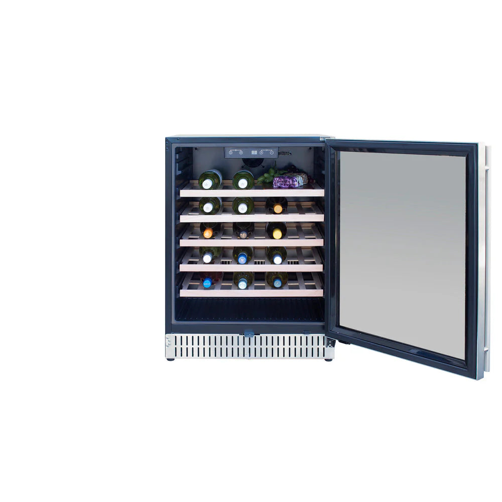 True Flame Direct Outdoor Wine Cooler 24"
