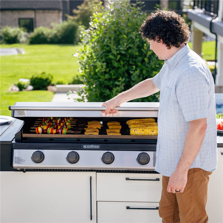 Blackstone 36” Drop-In SS Griddle with Hood - Propane Ready