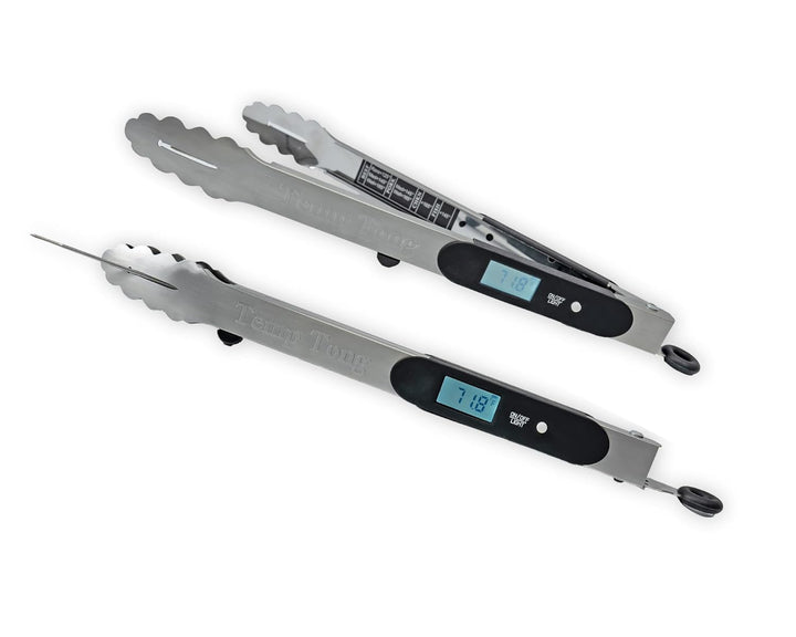 TempTong Tongs Plus Thermometer – Stainless Steel BBQ Tool