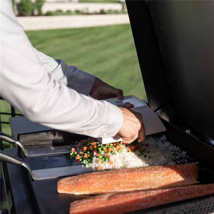 Blackstone 28” Deep Drop-In SS Griddle with Hood – Natural Gas Ready
