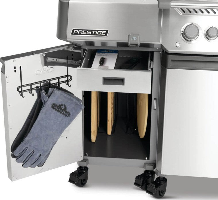 Napoleon Prestige® Under Grill Storage Carts (Two Carts)
