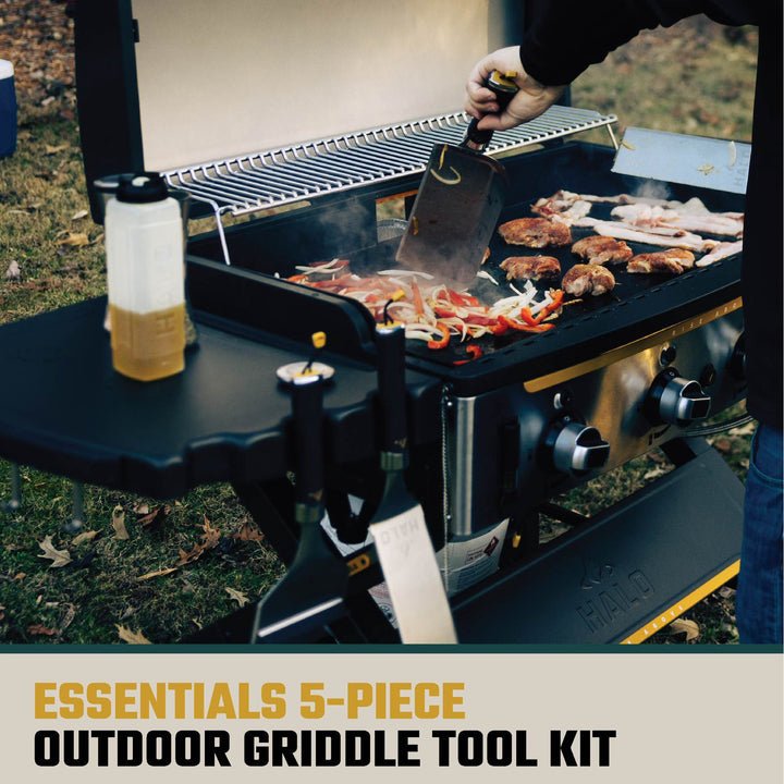 HALO 5-Piece Elite Essentials Griddle Tool Kit