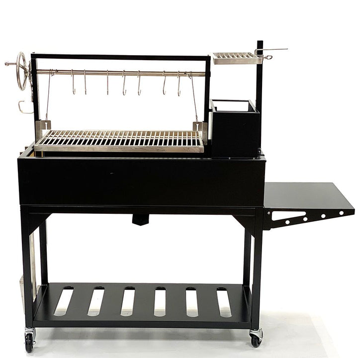 Tagwood "Chief Series" Freestanding Santa Maria Style Grill – Cold-Roll Steel & Stainless Steel