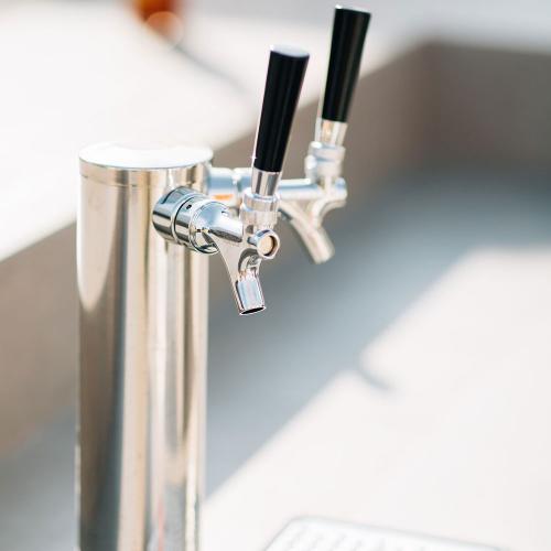 True Flame 24" Kegerator (Dual-Tap)