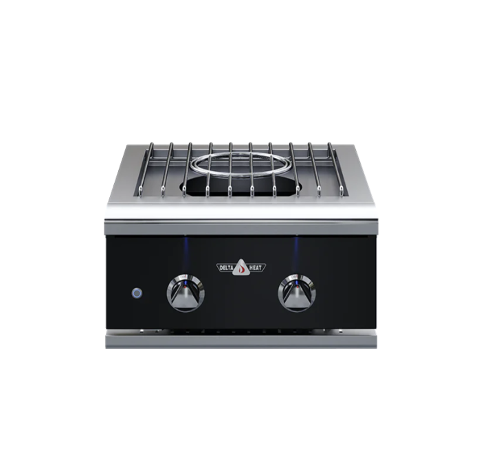 Delta Heat Power Burner - Black Control Panel